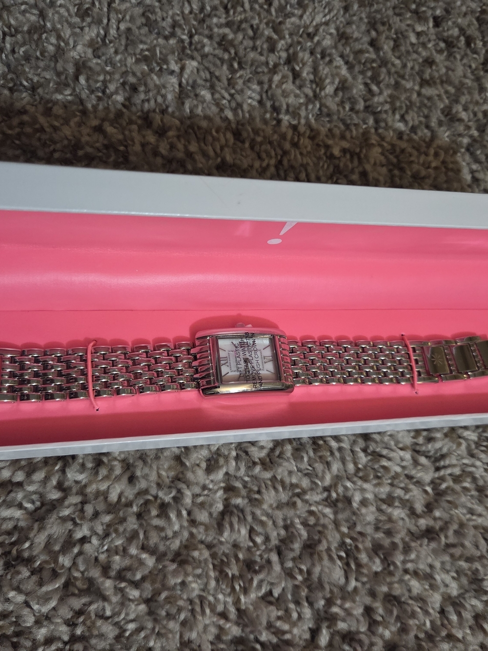 Silver Womens Isaac Mizrahi Bracelet Watch